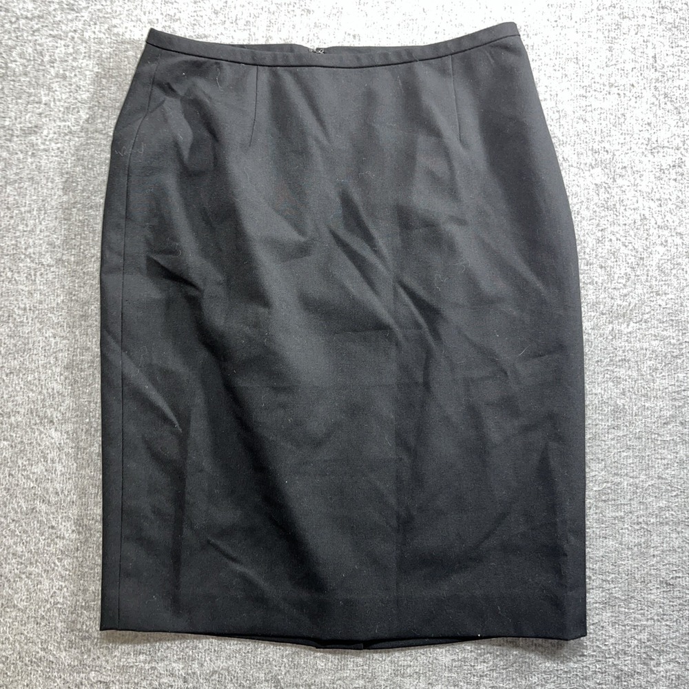 Women's Calvin Klein Black Pencil Skirt Size 2‎ Lined NWT